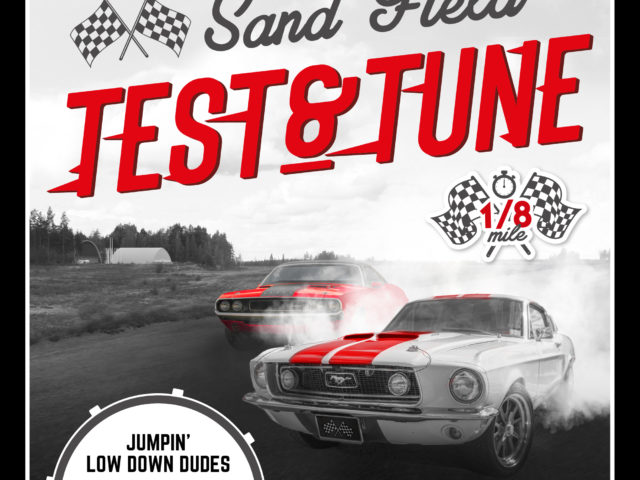 Sand Field Test & Tune 31.7.2021 klo 10-24